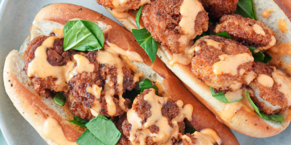 Bang Bang Shrimp Sandwiches