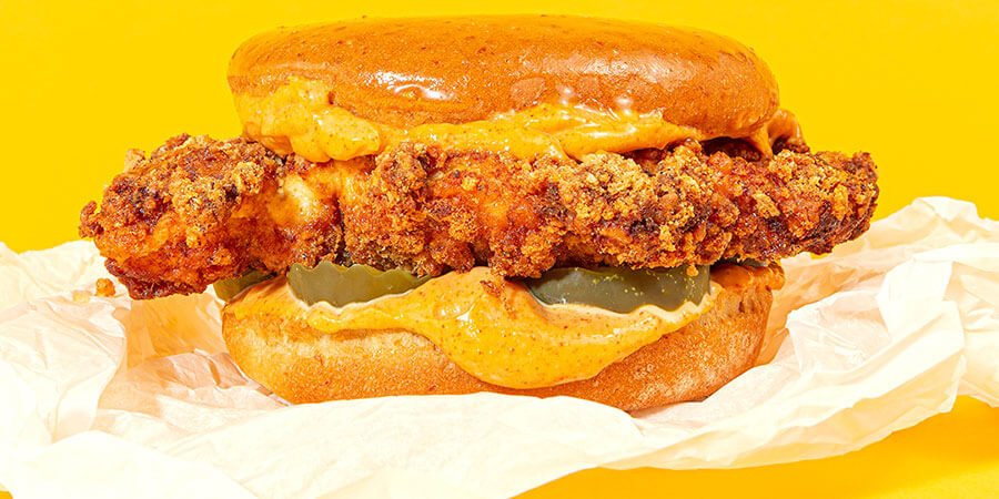 Keto Friendly Spicy Fried Chicken Sandwich Recipe