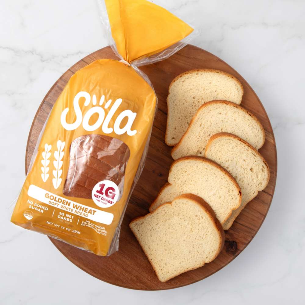 Sola Golden Wheat Low Carb Bread The Sola Company 2862