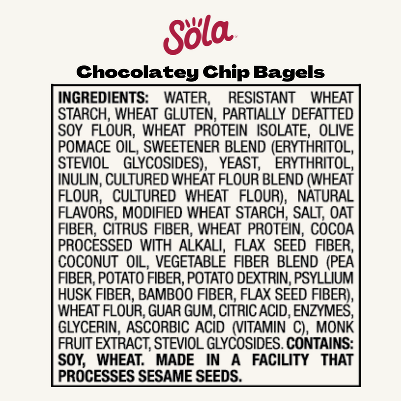 Chocolatey Chip Bagels