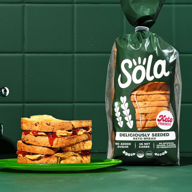 sola deliciously seeded keto bread lifestyle