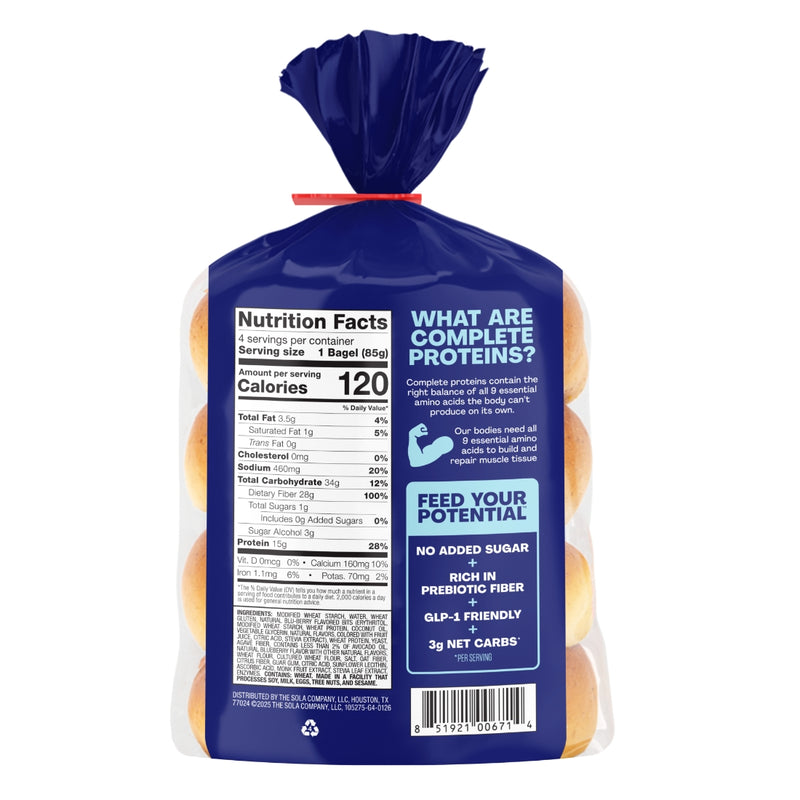 Blu-Berry Bagels