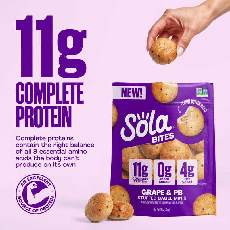 Grape & PB Bites