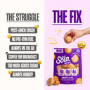 Grape & PB Bites