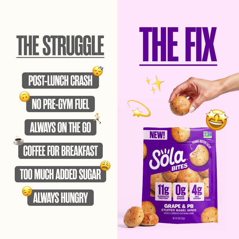 Grape & PB Bites