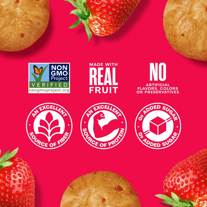 Strawberry & PB Bites