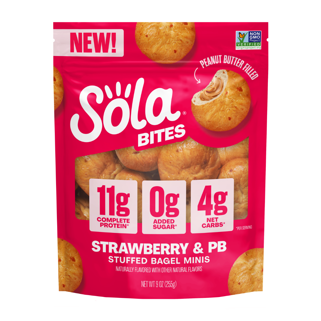 Strawberry & PB Bites