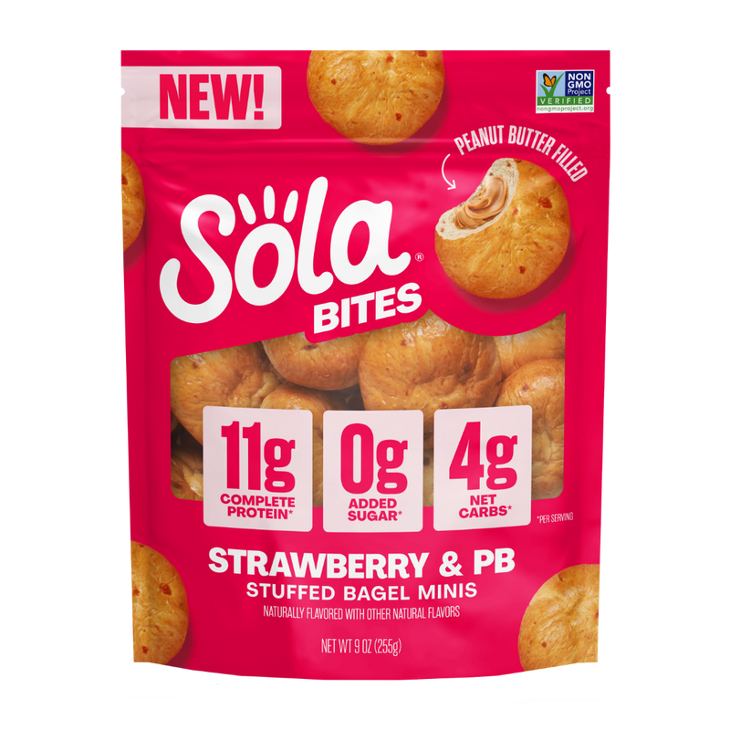 Strawberry & PB Bites