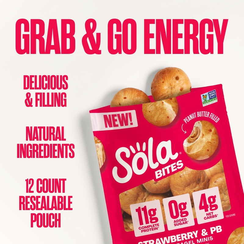 Strawberry & PB Bites