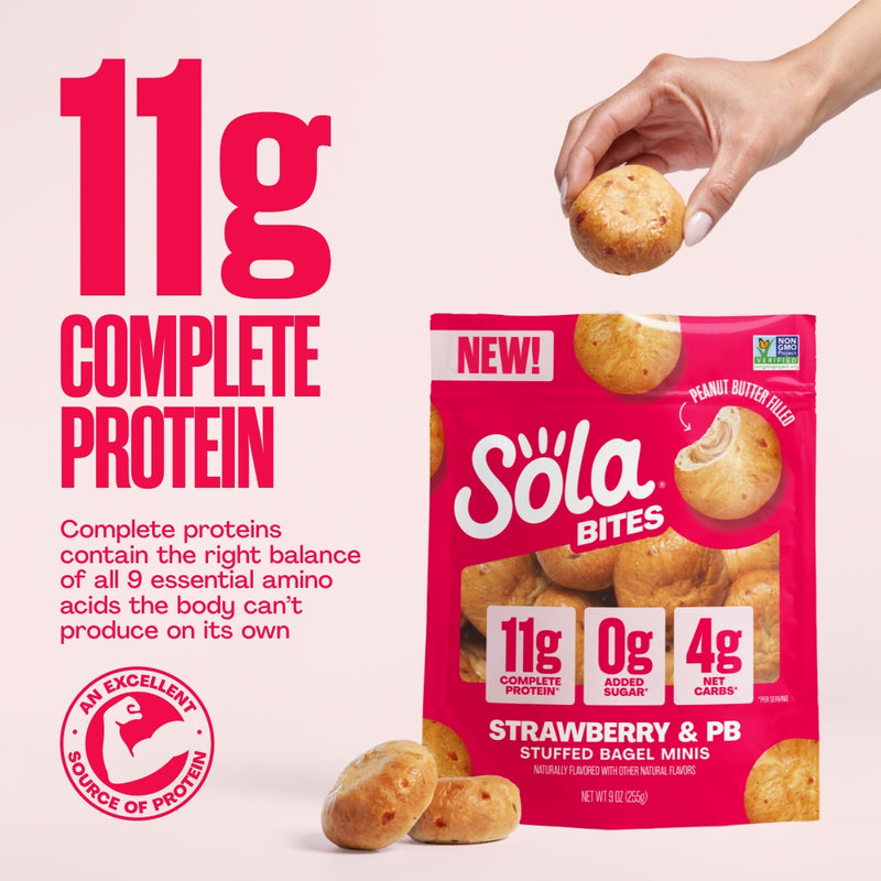 Strawberry & PB Bites