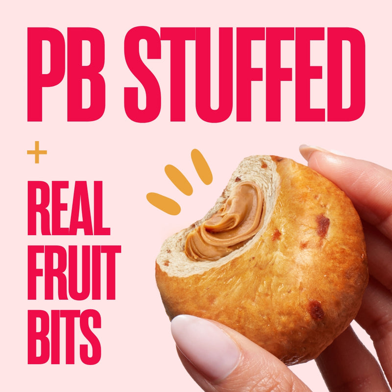 Strawberry & PB Bites