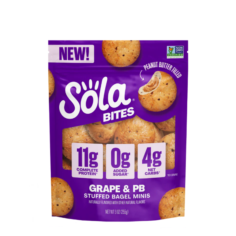 Grape & PB Bites