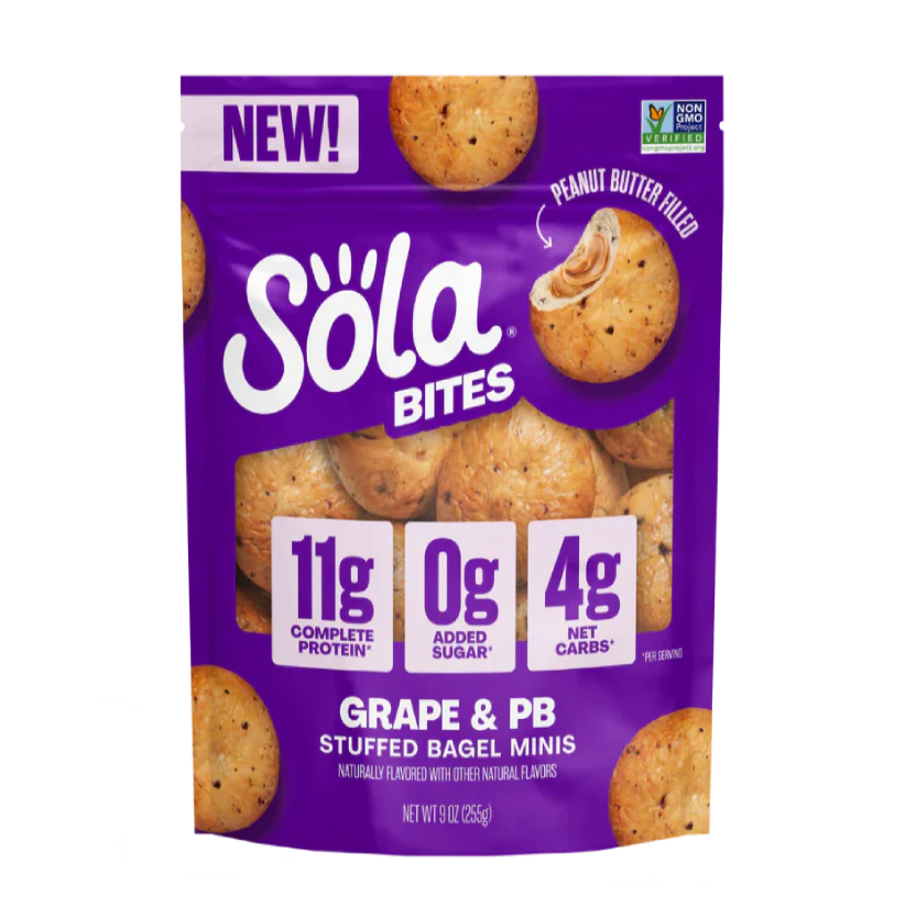 Grape & PB Bites