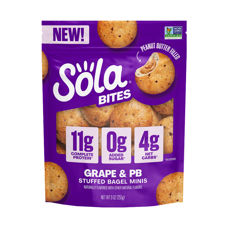 Grape & PB Bites