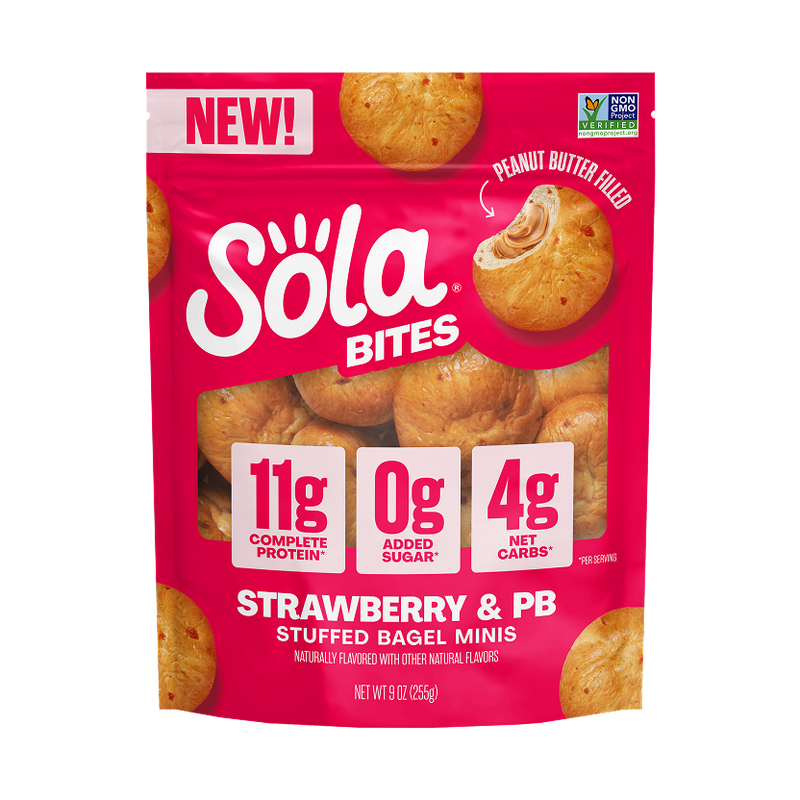 Strawberry & PB Bites