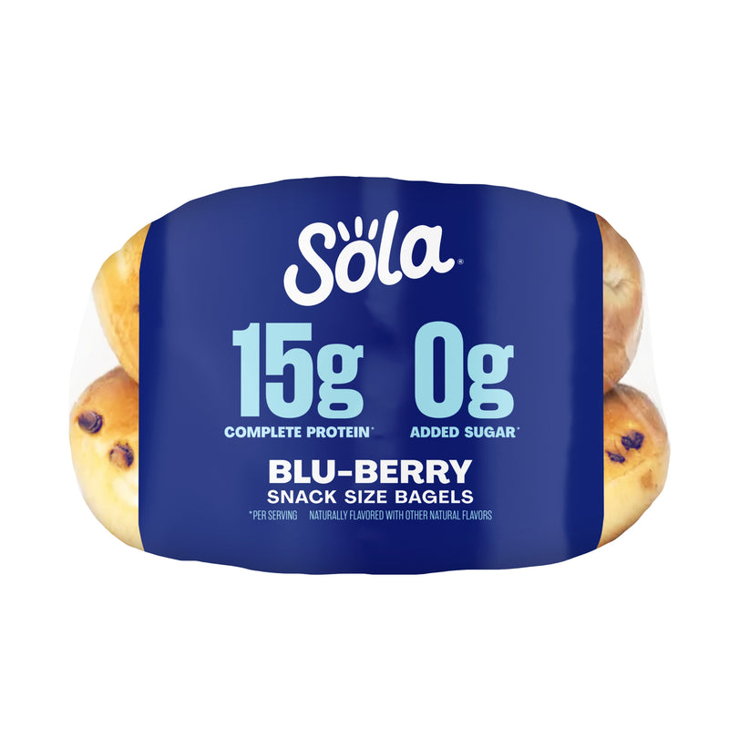 Snack Size Blu-Berry Bagels