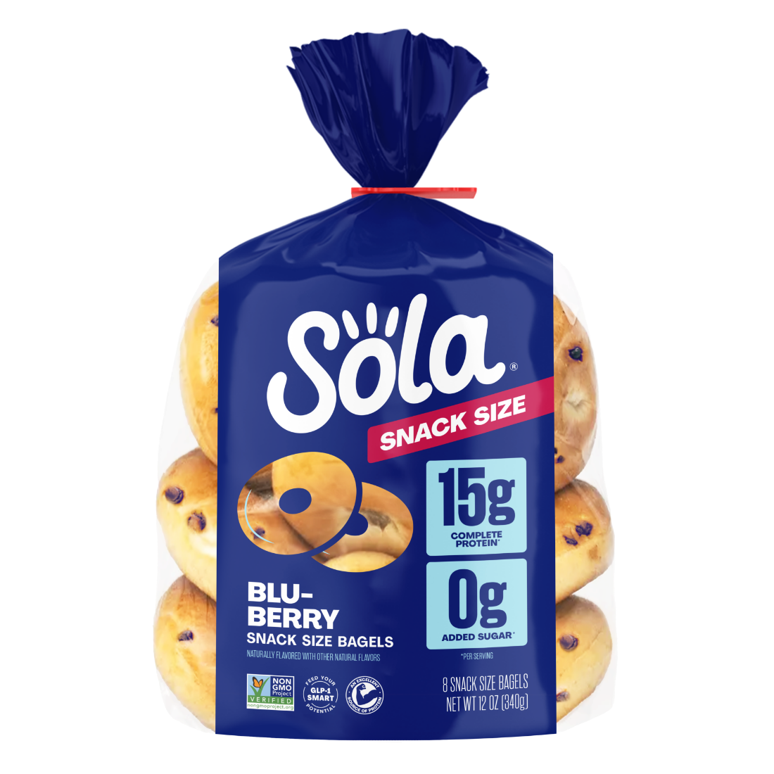 Snack Size Blu-Berry Bagels