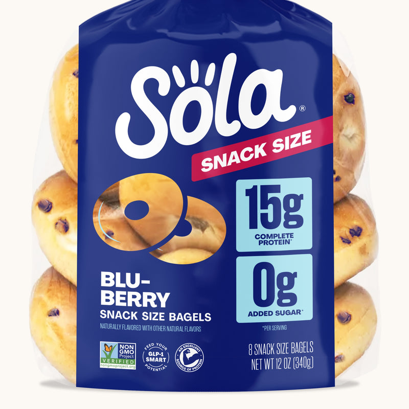 Snack Size Blu-Berry Bagels