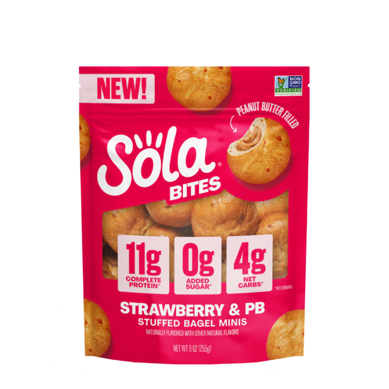 Strawberry & PB Bites