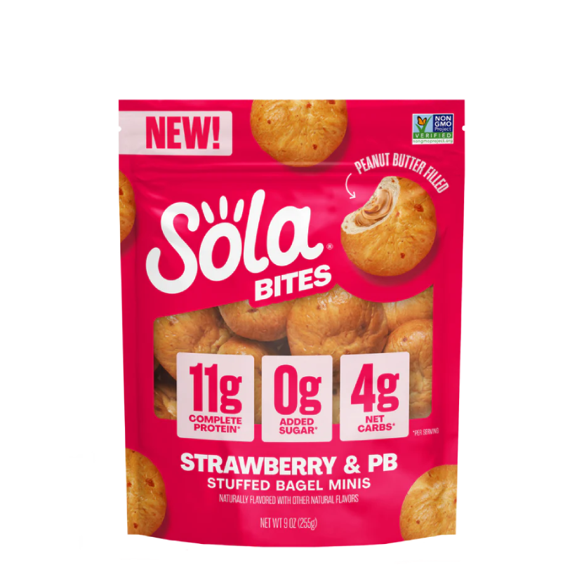 Strawberry & PB Bites