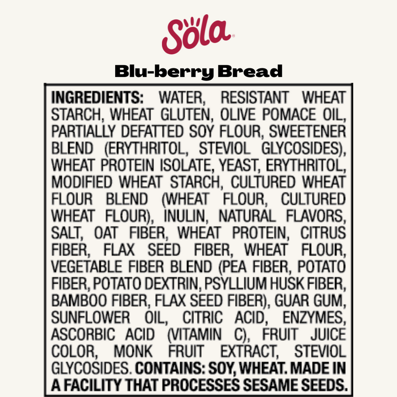Blu-berry Bread (Pack of 6)
