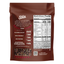 sola double chocolate keto protein granola back 4