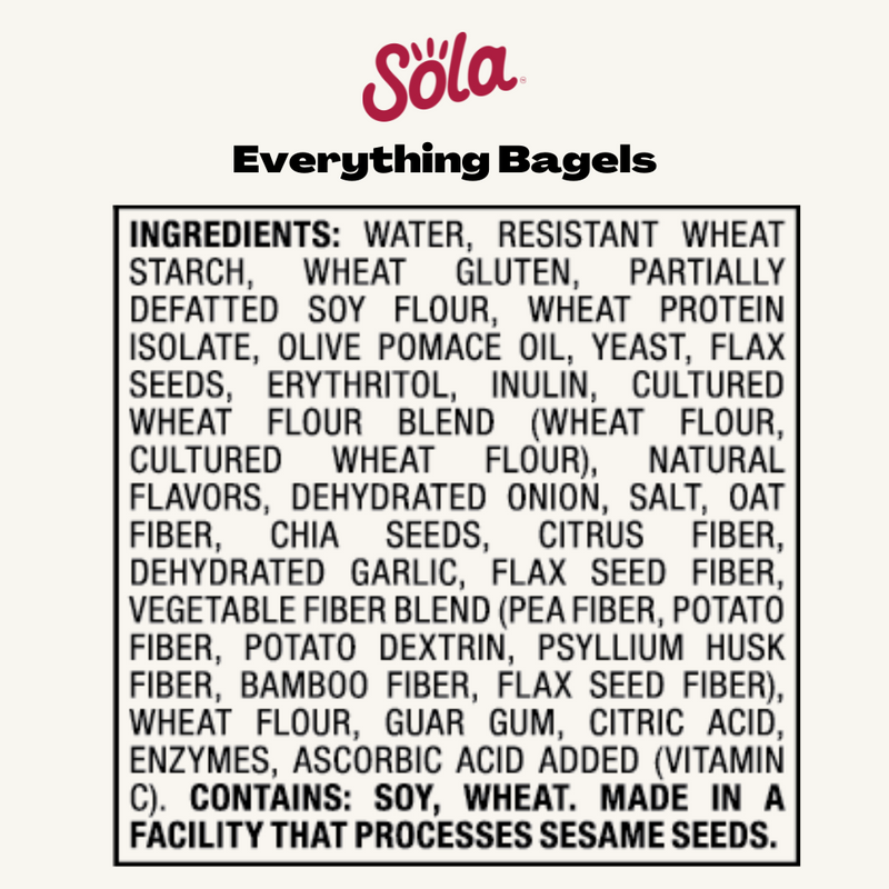 Everything Bagels (Pack of 6)