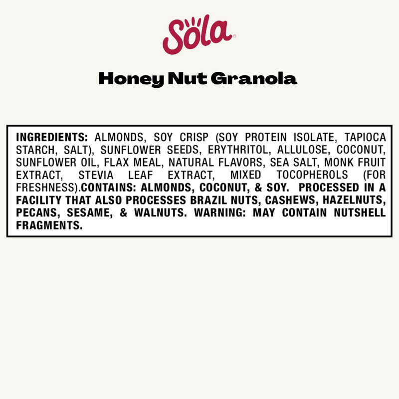 Honey Nut Granola