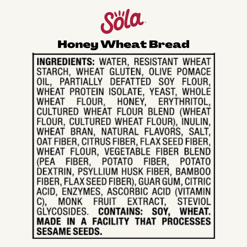 Honey Wheat Bread (Pack of 6)