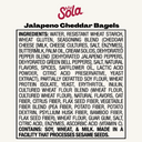 Jalapeño Cheddar Bagels