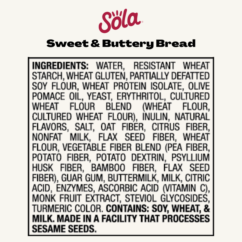 Sweet & Buttery Bread (Pack of 6)